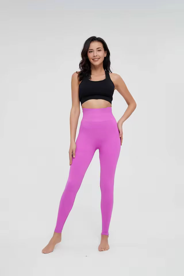 Seamless High-Waist Leggings: Sculpts & Lifts | Buy 1 Get 1 Free