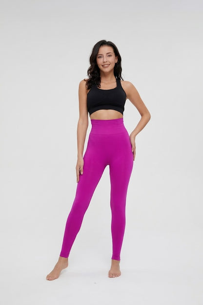 Seamless High-Waist Leggings: Sculpts & Lifts | Buy 1 Get 1 Free