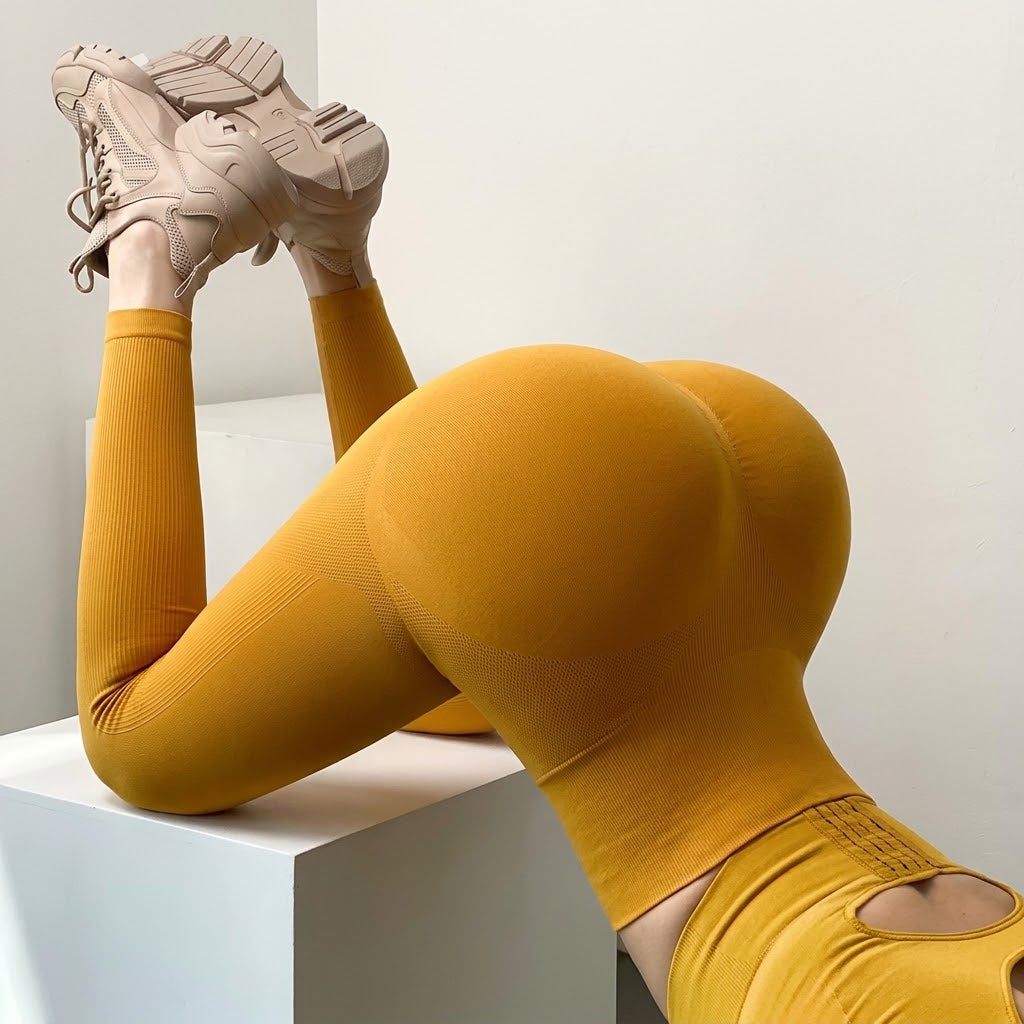 Seamless High-Waist Leggings: Sculpts & Lifts | Buy 1 Get 1 Free
